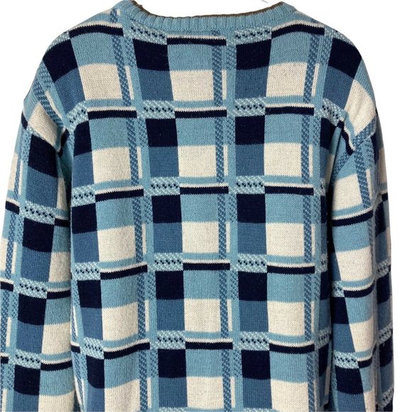 Vintage 90s Bugs Bunny Sweater XL Studio by Southpole Blue Oversize Looney Tunes - Picture 5 of 11